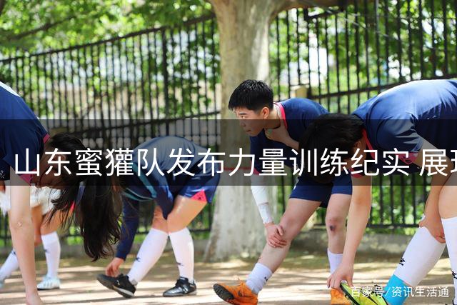 山东蜜獾队发布力量训练纪实 展现队员拼搏精神